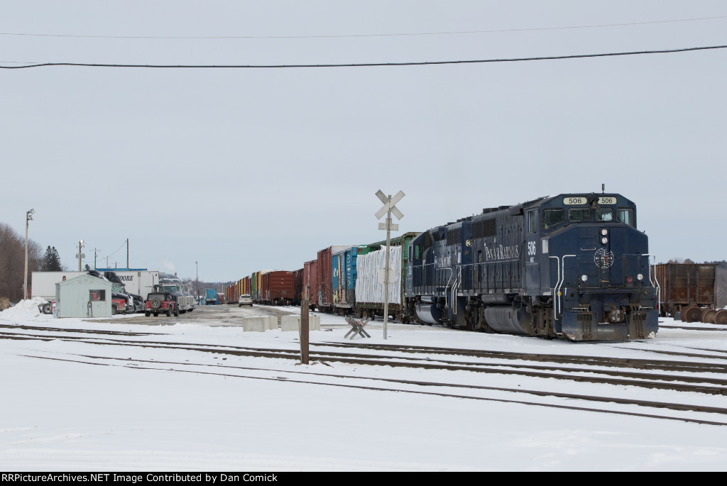 WA-R 506 Switches Waterville Yard